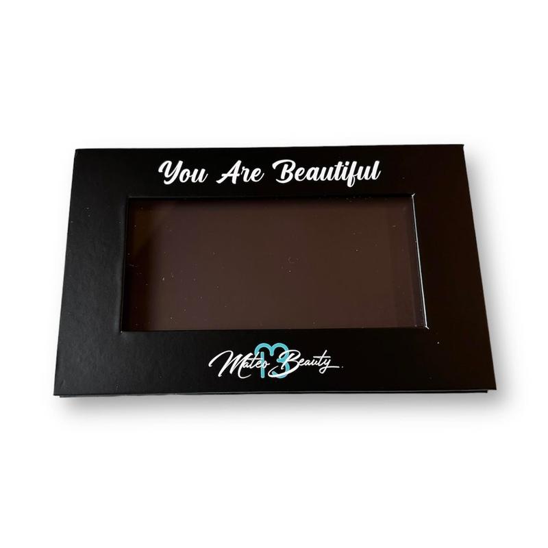 Mateo Beauty Magnetic Eyeshadow Palette for Customizable Collection z  palette