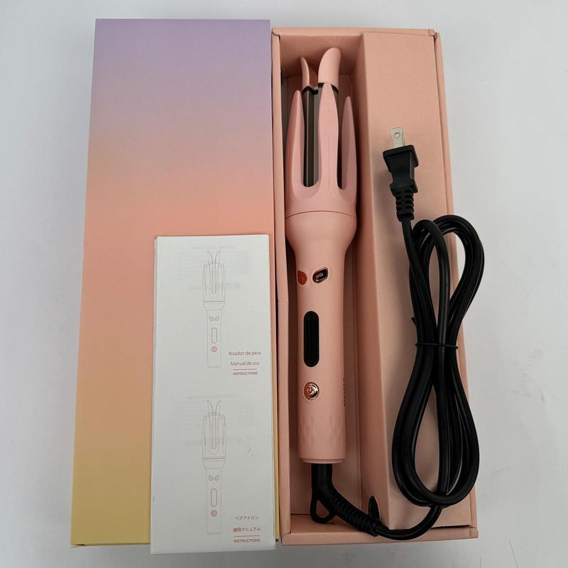 Automatic Hair Curling Iron, 28mm Hair Curler, Negative Ion Automatic Hair Hair Curl Wand, 4 Modes Temperatures