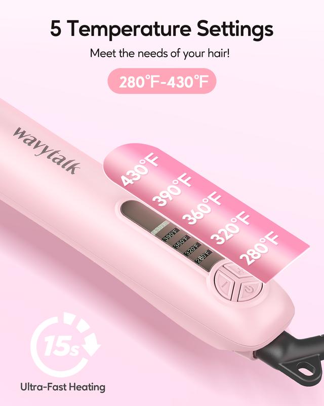 Wavytalk Rotating Curling Iron 1 inch - Creates perfect waves with ease