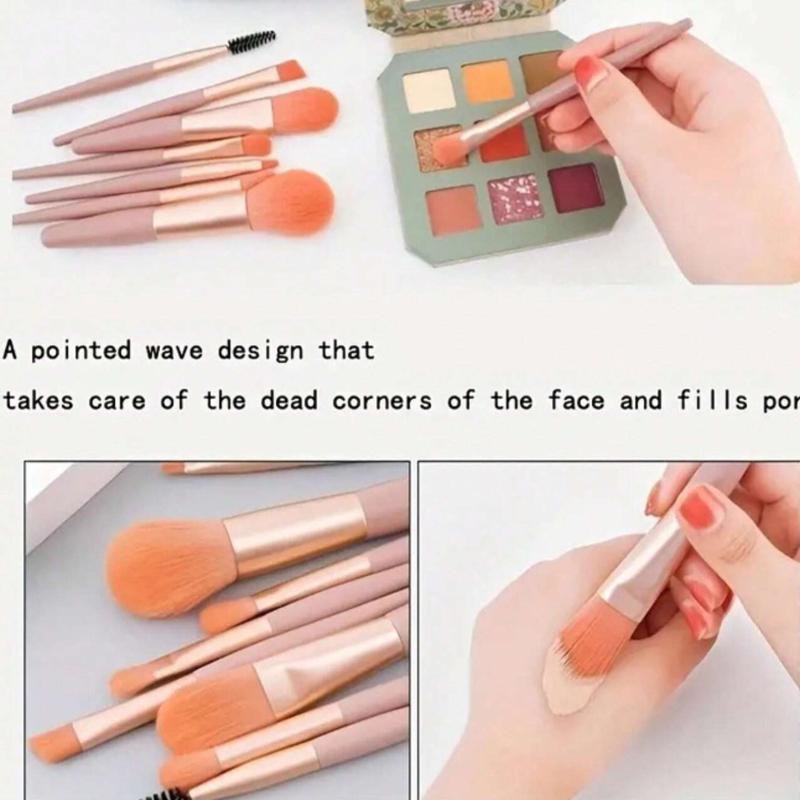 Makeup Brush Set Storage Bag , Travel Essentials, For Foundation, Powder, Blush Eyeshadow Eyelash And Concealer, Makeup Brushes