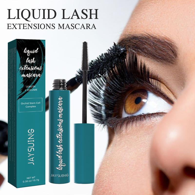 Mascara Liquid Lash Extensions, Thrive Liquid Lash Extensions Mascara,Premium Waterproof Smudge-proof Natural No Clumping Smudging Lasting All Day Makeup Eyelash Cosmetic