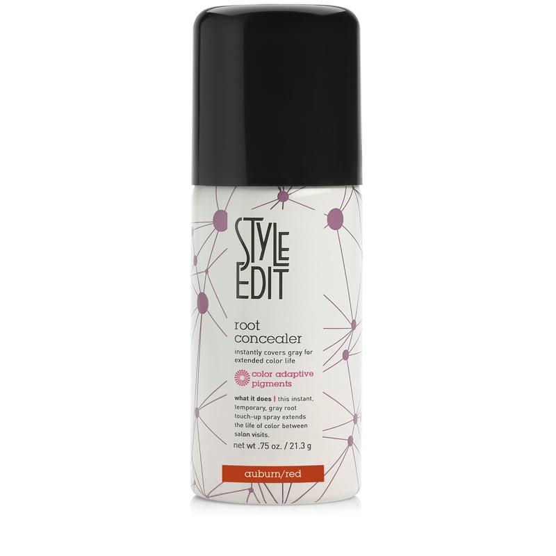 Style Edit Travel Size Root Concealer Spray Hair Dye Color Haircare For Gray Hair Roots or Thinning Hair with Nozzle