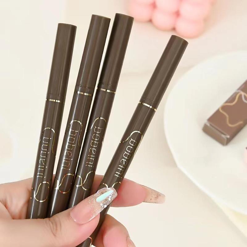 Slim Liquid Eyeliner Pen, 1 Count Waterproof Liquid Eyeliner Pen, Quick Drying Eyeliner Pen with Precise Flexible Tip and Comfortable Grip, Easy to Apply for Eye Makeup, Makeup Accessories