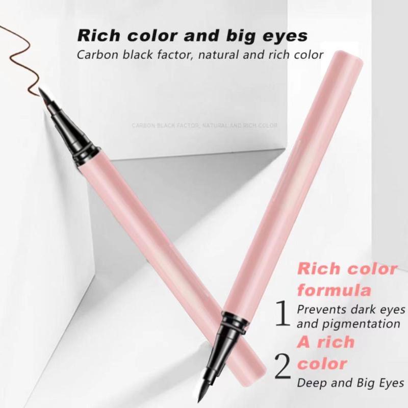 Liquid Eyeliner Pen, Waterproof Long Lasting Eyeliner Pencil, Quick Drying Eyeliner Pen with Precise Flexible Tip and Comfortable Grip