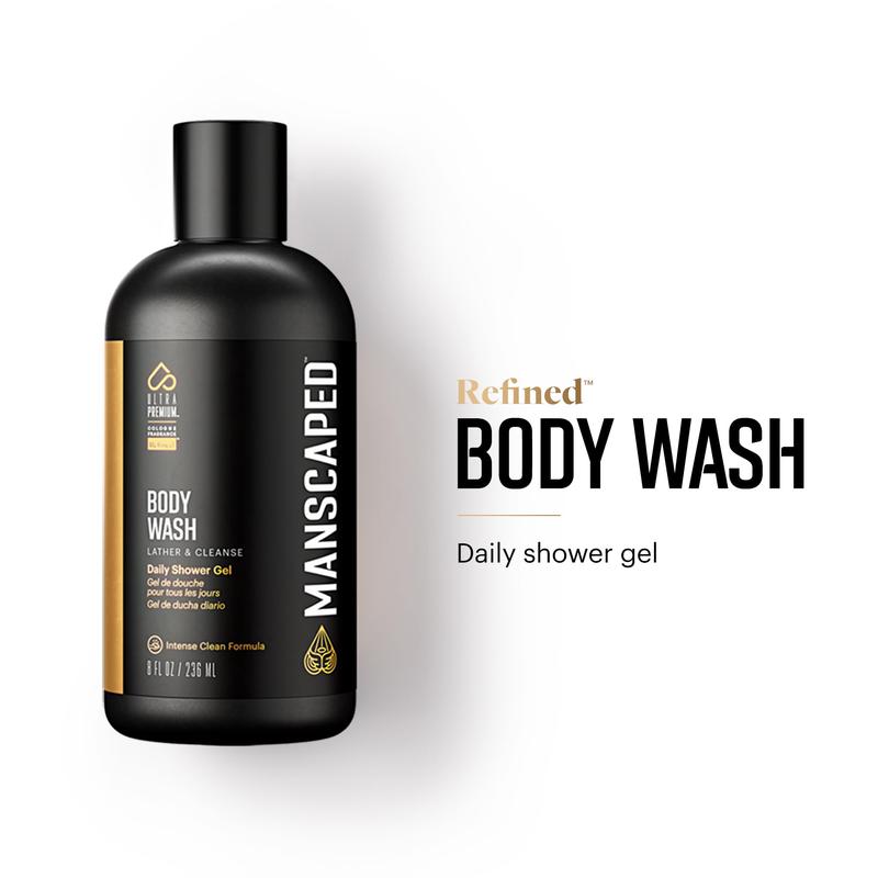 MANSCAPED® Perfect Package 4.0 Kit Contains: The Lawn Mower® 4.0 Electric Trimmer, Ball Deodorant, Body Wash, Performance Spray-on-body Toner, Four Piece Luxury Nail Kit, Toiletry Bag, 3 Shaving Mats