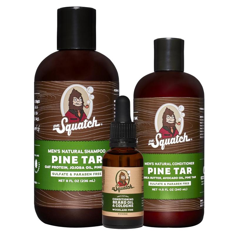 Dr. Squatch - Tame Your Mane - Beard and Hair Care for Men