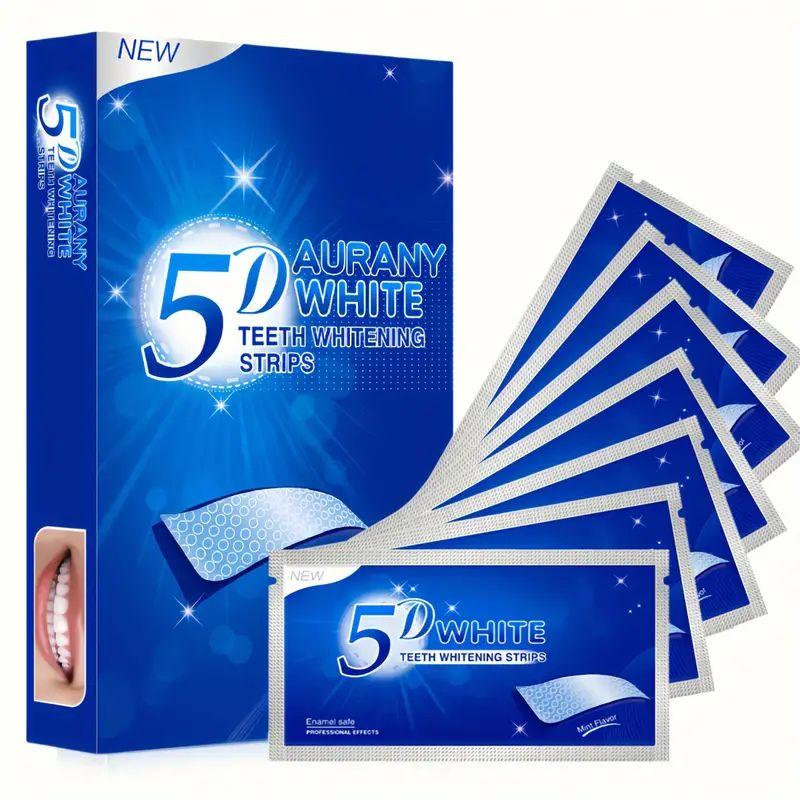 5D tooth strips, tooth stain cleaning, deep cleaning teeth for daily oral care