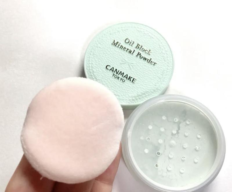 CANMAKE Oil Block Mineral Powder 0.1 Oz. (2.7g) Makeup Smooth