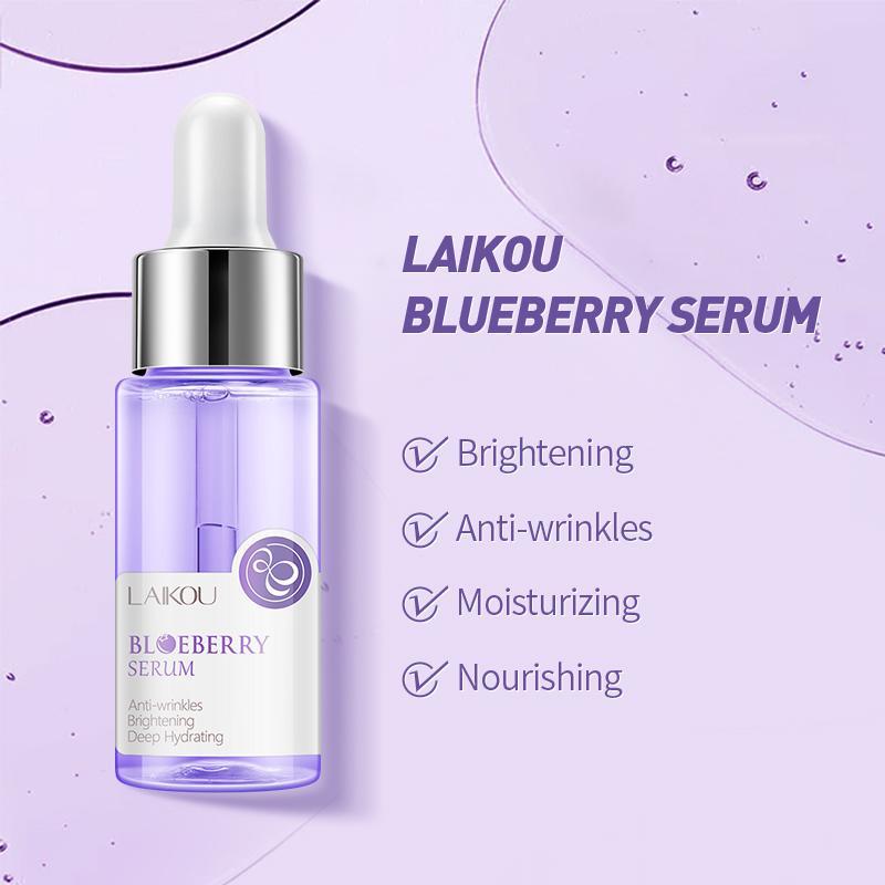 Blueberry Extract Facial Serum, Multi-functional Skin Brightening Deep Facial Ordinary Serums, Deep Moisturizing Serum Deeply Hydrate & Comfort Skin