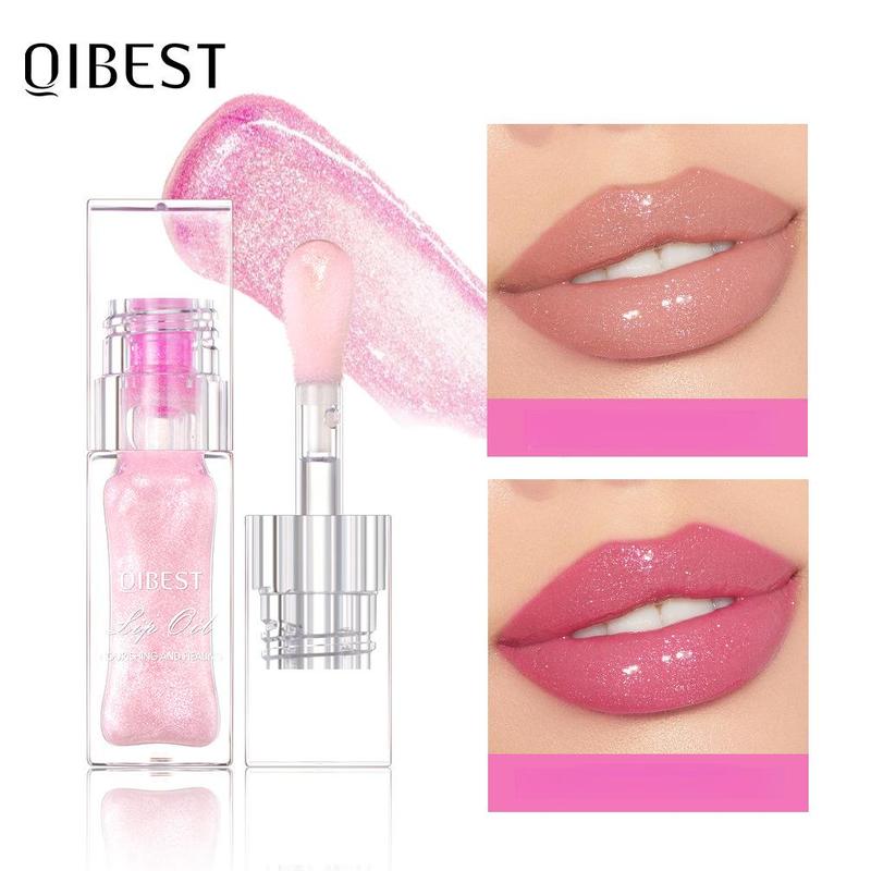 Juicy Temperature Color Changing Lip Oil, 1 Count Moisturizing Easy Coloring Lip Gloss, Non-stick Cup Lip Gloss, Plumping Lipstick for All Occasions Makeup