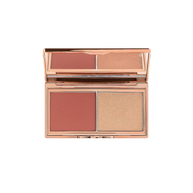 Charlotte Tilbury Hollywood Blush & Glow Glide Palette in Tan Deep