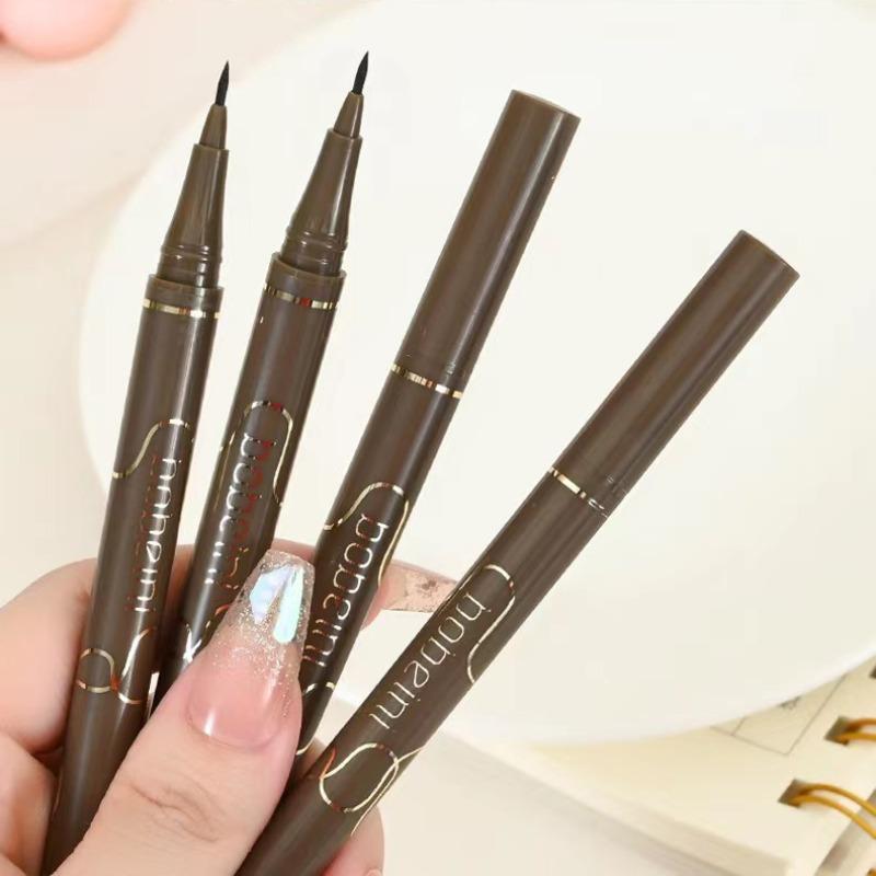 Slim Liquid Eyeliner Pen, 1 Count Waterproof Liquid Eyeliner Pen, Quick Drying Eyeliner Pen with Precise Flexible Tip and Comfortable Grip, Easy to Apply for Eye Makeup, Makeup Accessories