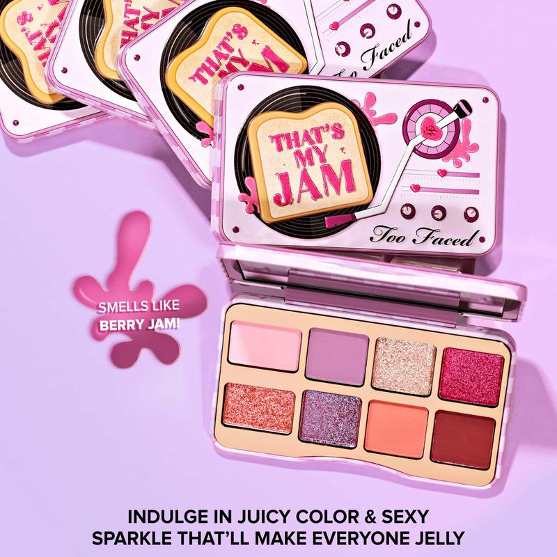 Too Faced That's My Jam Mini Eye Shadow Palette - Portable, High Pigment Makeup