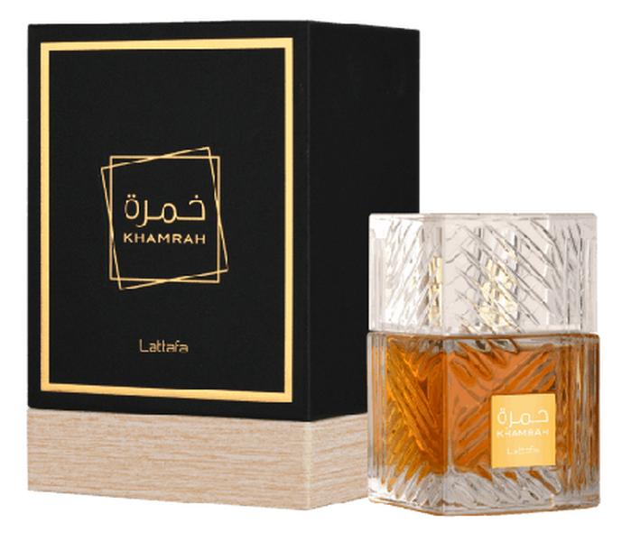 Khamrah EDP-100ml (3.4oz) by Lattafa - A Timeless Tale of Exquisite Aroma Fragrance Luxury Perfume Unisex