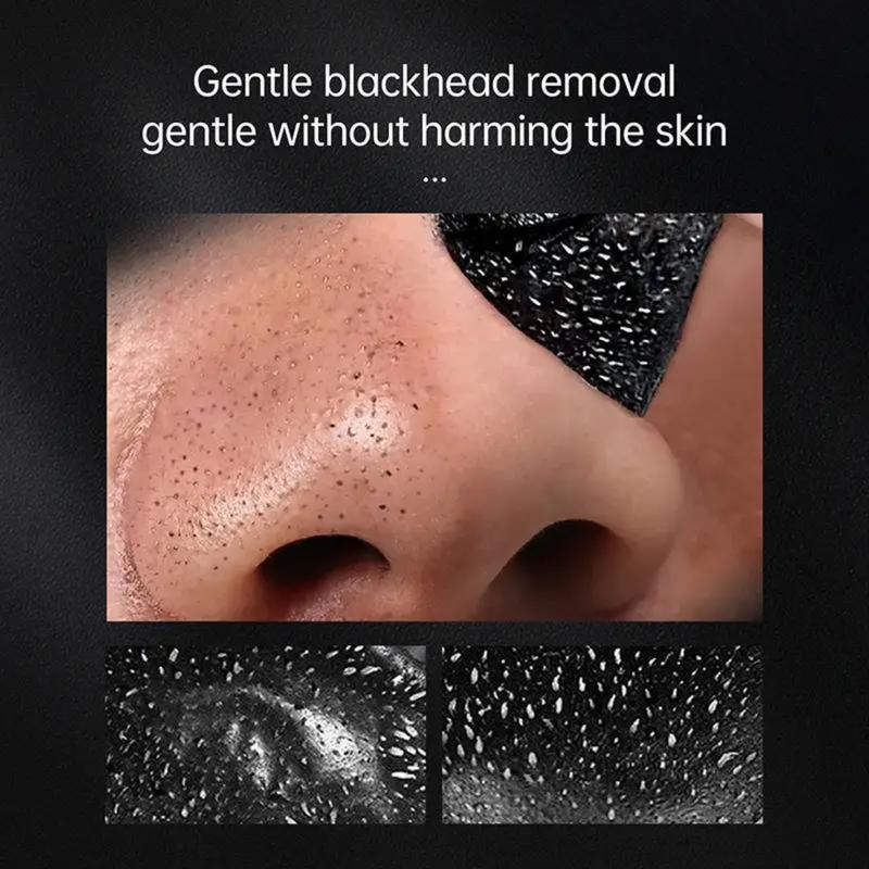 Bamboo Charcoal Facial Mask for Blackheads - 50g Black Dot Remover for Nose and Face, Anti-Acne Pimple Treatment, Deep Cleansing Skin Care Flawless Gentle christmas 2024 ornament