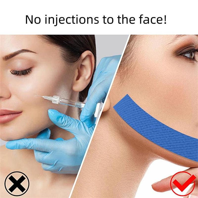 Facial Skin Care Sticker, Facial Skin Lifting Tape, High Elasticity Forehead Lifting Strap, Smoothing Patches, Face Skin Caring Patches for Daily Use, Christmas Gift