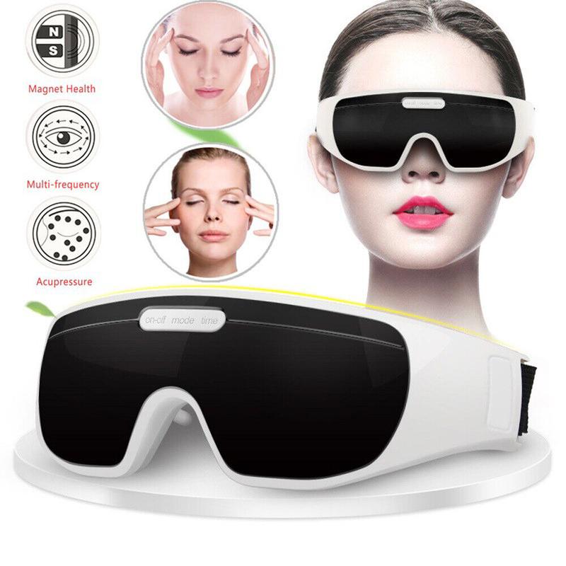 Eye Massager, Eye Mask with Heat Bluetooth Music, Best Birthday Gifts for Women and Men, Eye Comfort Daily Therapy