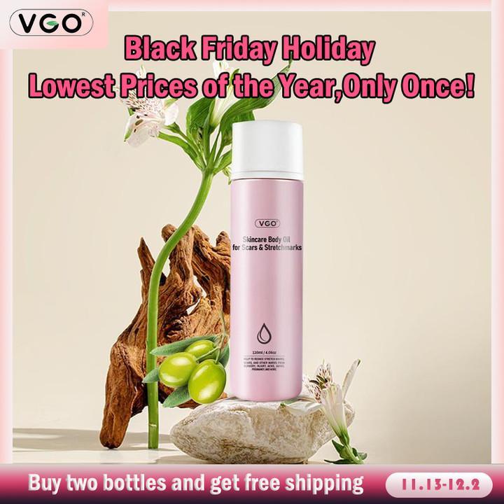 VGO 50ml Skincare Body Oil Vitamin A   E Serum for Scars Skin, Face & Full Body,50ml   120ml Body Care Comfort Cosmetic