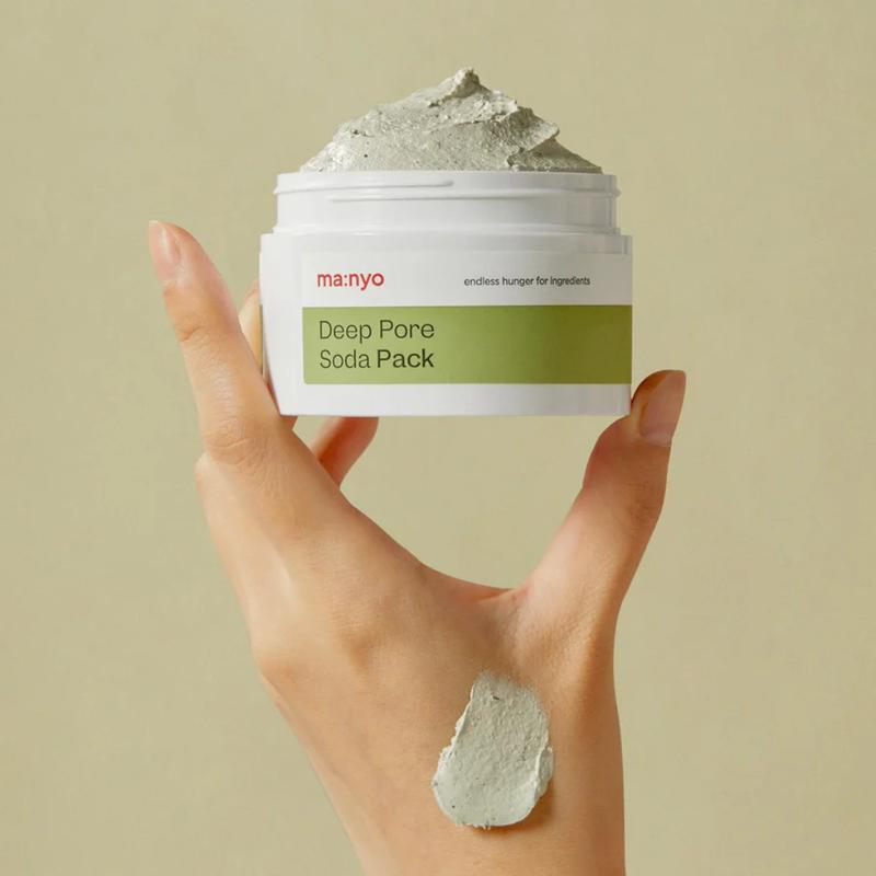 [ma:nyo Official Shop] Deep Pore Soda Pack Skincare Facial Tea Tree Skin Repair