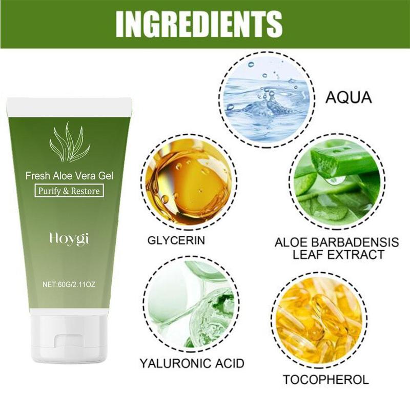 Aloe Vera Gel, Moisturizing Aloe Vera Gel, Hydrating Aloe Vera Gel, Aloe Vera Gel for Face & Body