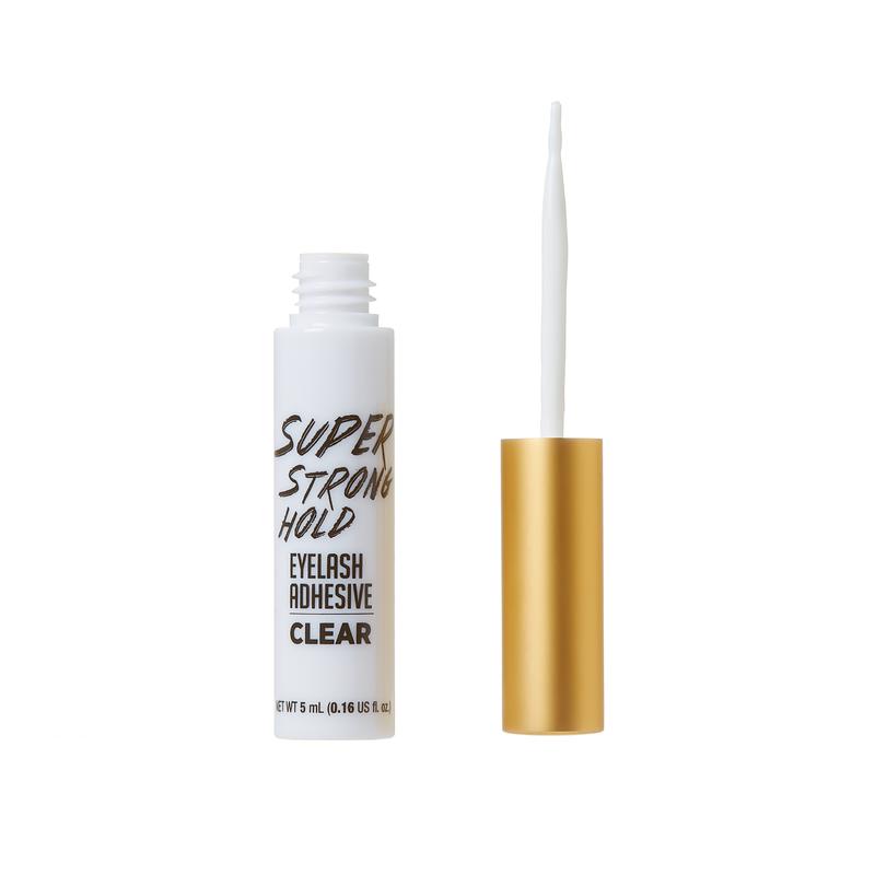 I-Envy Super Strong Hold Eyelash Adhesive Waterproof, Long-Lasting Strip Lash Glue, Natural-Looking Allergy & Latex Free with Brush Applicator Makeup Cosmetic lashbond