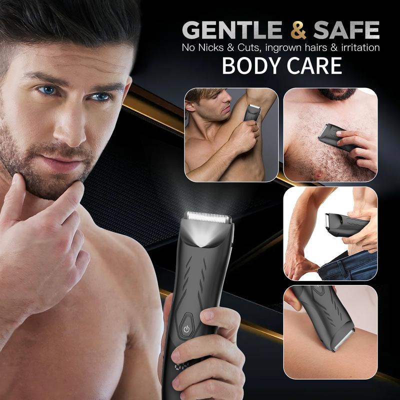 male hair men clippers for private razors for shaving barber clipper and body hair trimmer electric shaver for mens waterproof Leg chest groin