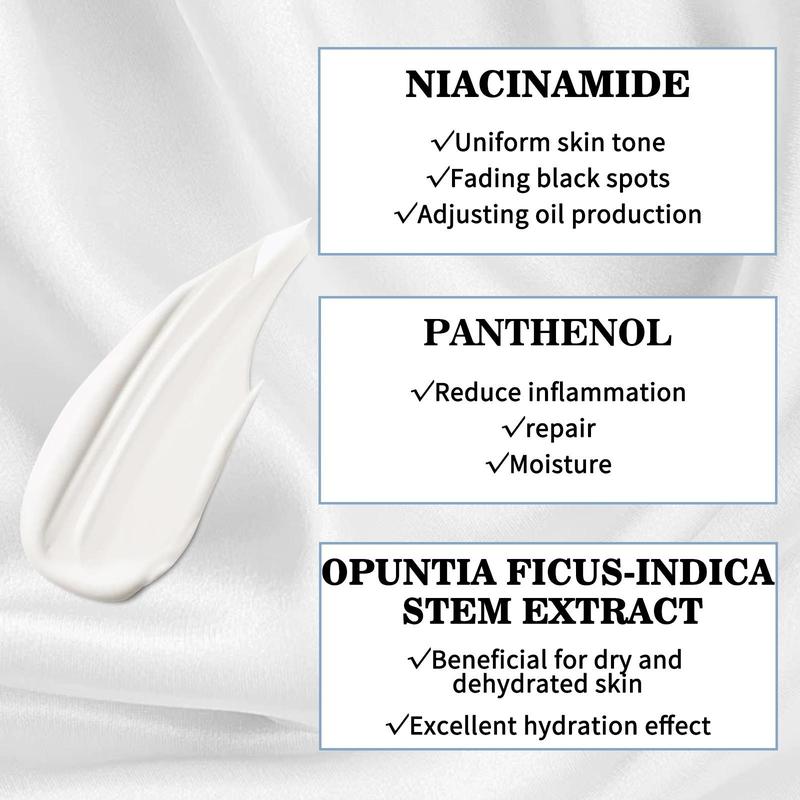 345 Relief Cream, Daily Face Moisturizer, Blemish Relief Care, Soothing Recovery & Moisture with Niacinamide, Panthenol, for All Skin Types