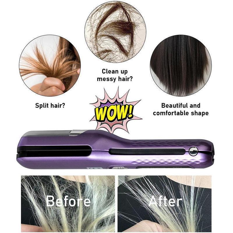 2 in 1 Rechargeable Cordless Split End Hair Trimmer Automatic Rechargeable Split Hair Clipper for Dry Damaged Splitting Broken Hair, Hair Styling Tools for Women, Hair Trimmer