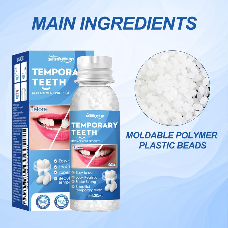 Solid Dental Gel Retouching teeth, temporary fillings, denture fillings Dental Gel Keeping Teeth Straight Temporary Tooth Filling Denture Kit Oral