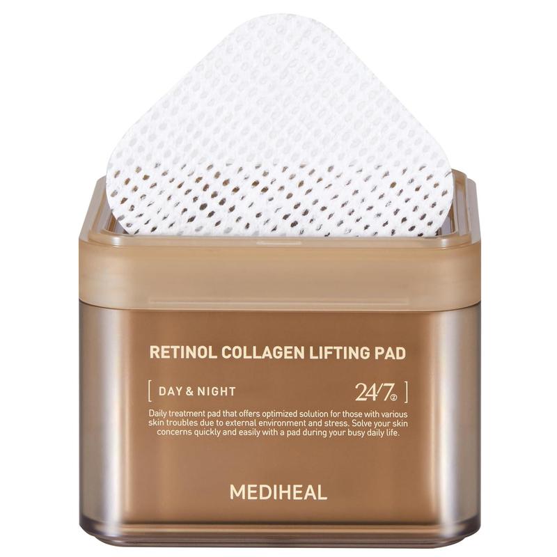 [ MEDIHEAL ] Retinol Collagen Lifting Pad 100 Pads Skincare Calming Cleansing Daily Firming Skin Repair Comfort