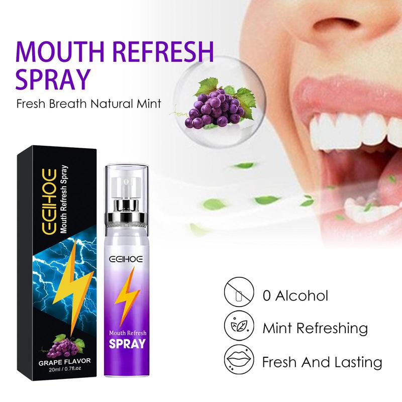 Portable Oral Spray, 2 Boxes Natural Extracts Mouth Freshening Spray, Oral Care Product for Men & Women, Daily Oral Care Product