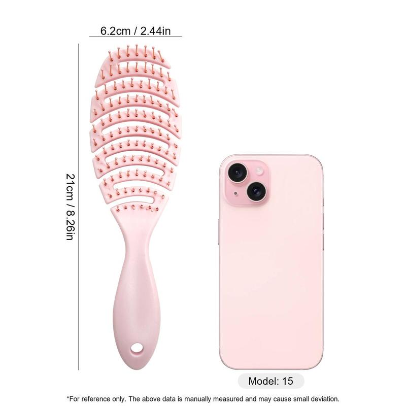 Hollow Out Hair Brush with Box Packaging,1count 3counts Scalp Massage Combs Hair Styling Detangler Hairbrush Fast Blow Drying Detangling Tool Wet Dry Curly Hair Christmas Gifts for Kids