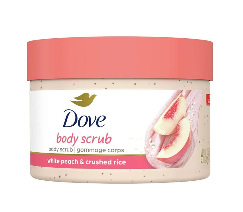 Dove Exfoliating Body Scrub for Women Peppermint Bark Limited-Edition 10.5 oz