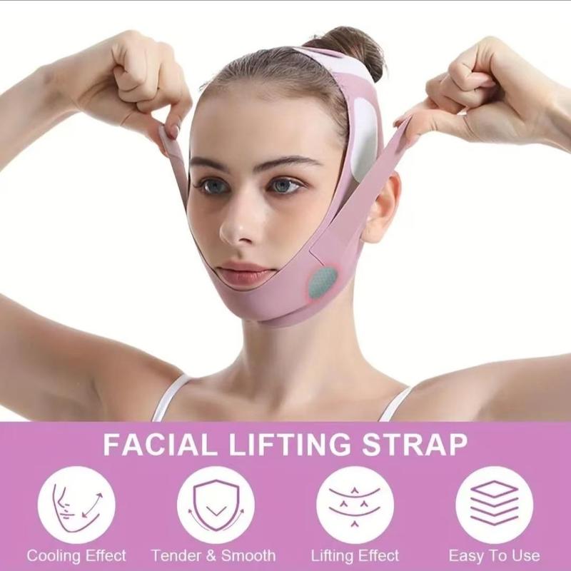 Reusable V Line Face Lifting Band, Adjustable Face Lifting Strap, Face Lifting & Tightening Band, Face Slimming Band, Skincare Tools for Women