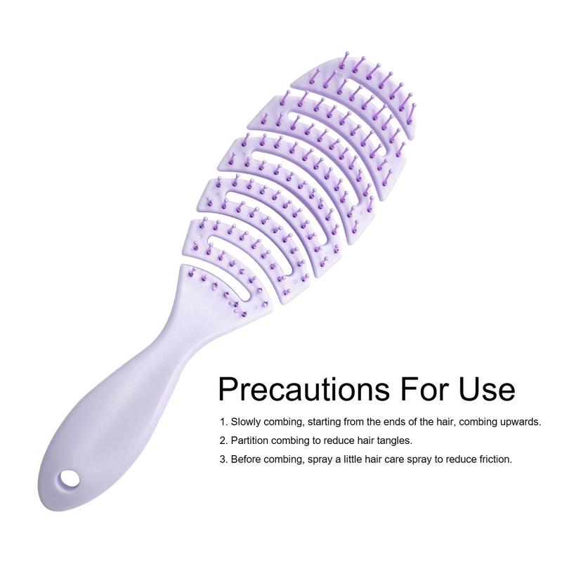 Hollow Out Hair Brush with Box Packaging,1count 3counts Scalp Massage Combs Hair Styling Detangler Hairbrush Fast Blow Drying Detangling Tool Wet Dry Curly Hair Christmas Gifts for Kids