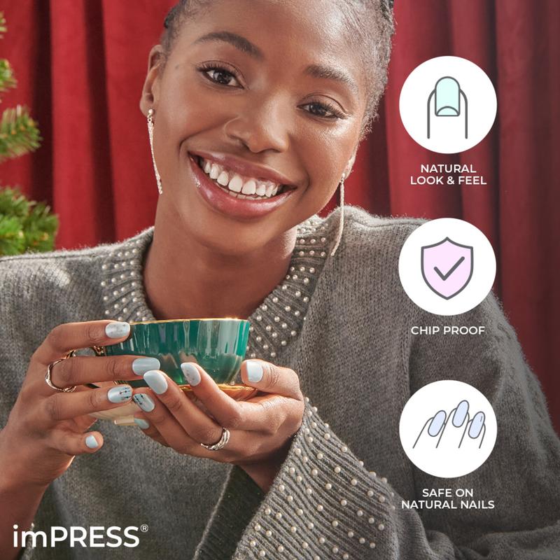 imPRESS MINI Holiday Press On Nails - Oh So Cute