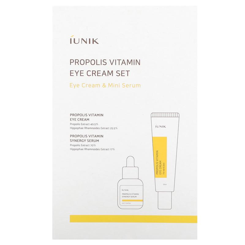 iUNIK Propolis Vitamin Eye Cream Set, 2 Piece Set