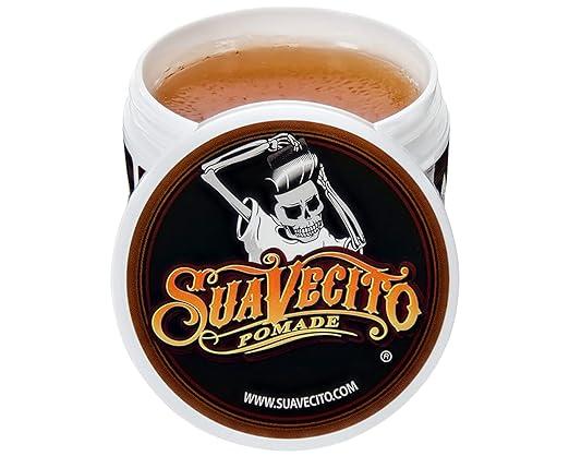 Suavecito Pomade Original For Men 4 oz, 1 Pack - Medium Shine Water Based Wax Like Flake Free Hair Gel  Cleansing Haircare Haircare Frizz Scent Handy