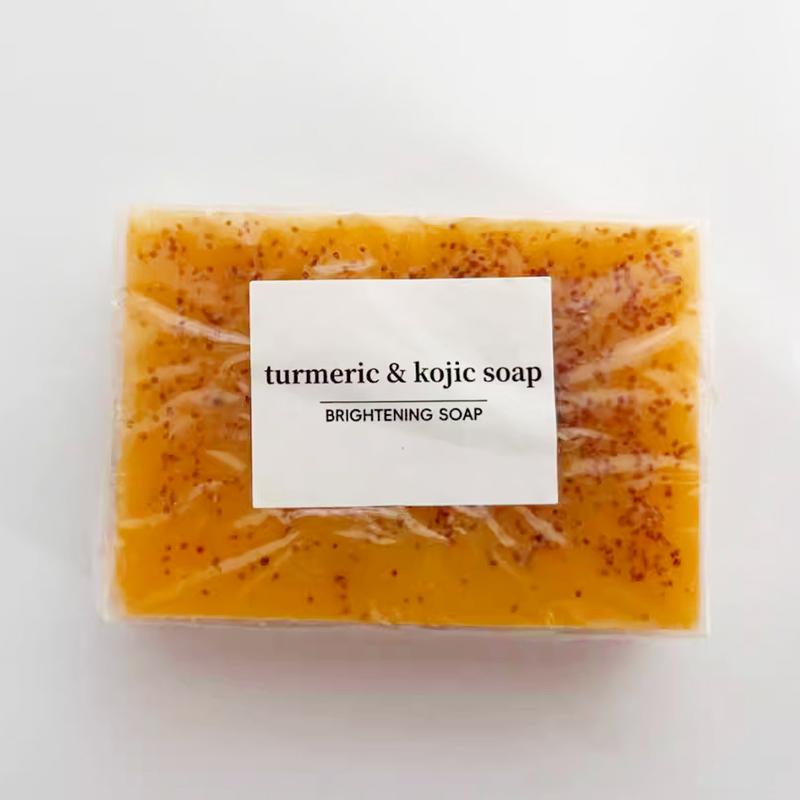 Lemon turmeric kojic soap