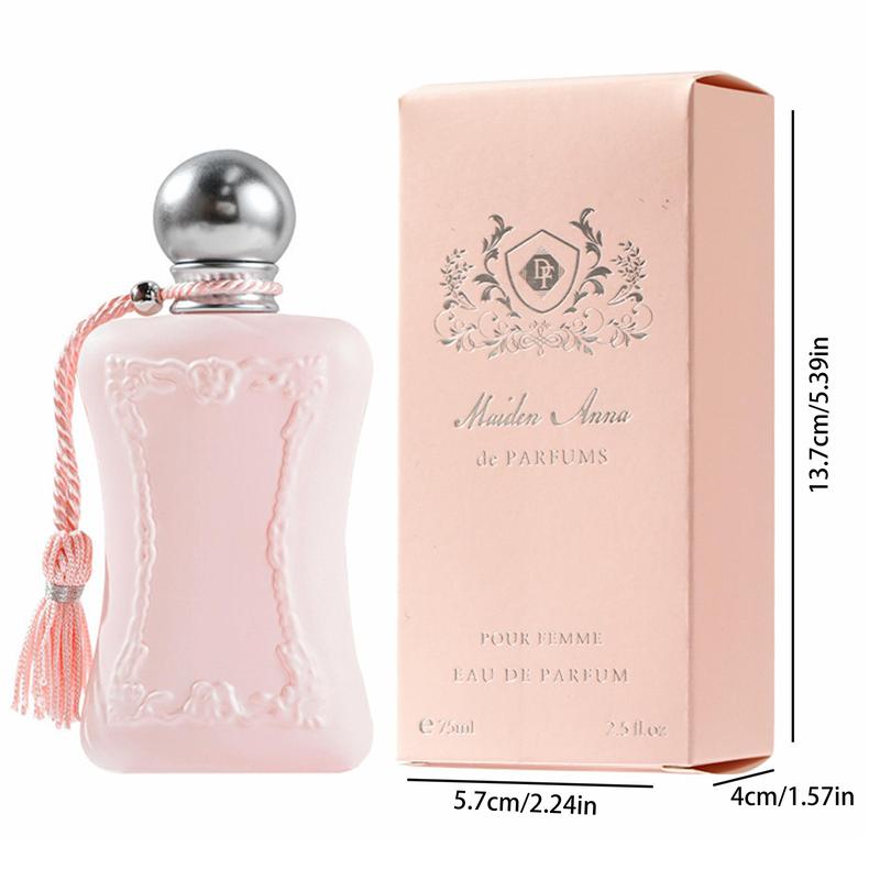 75ML Women's Perfume, Natural Light Fragrance Spray, Fresh Elegant Fragrance for Women, Daily Use Fragrance for Wrist, Ear, Neck, Christmas Gift