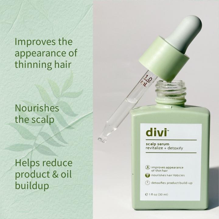 Divi Scalp Serum for Fuller, Thicker-Looking Hair & Healthy Scalp,30ml-1 Pack Haircare Blend Rosemary Comfort