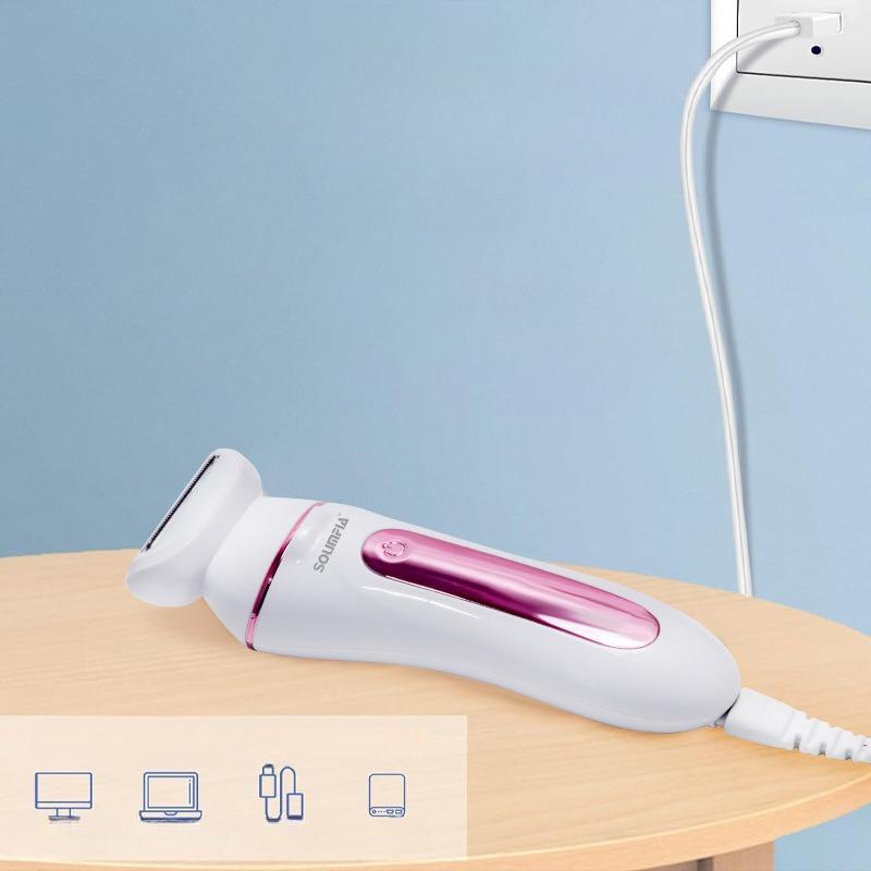 5 in 1 Electric Hair Removal Instrument, 1 Box Multifunctional Washable Hair Removal Tool with LED Light, Personal Care Appliances for Women