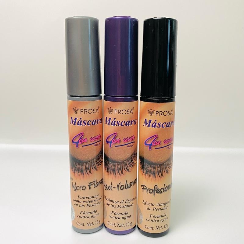 Prosa Mascara Bundles - Maxi-volume, Professional classic, Micro-Fibres Volumizing mask trio