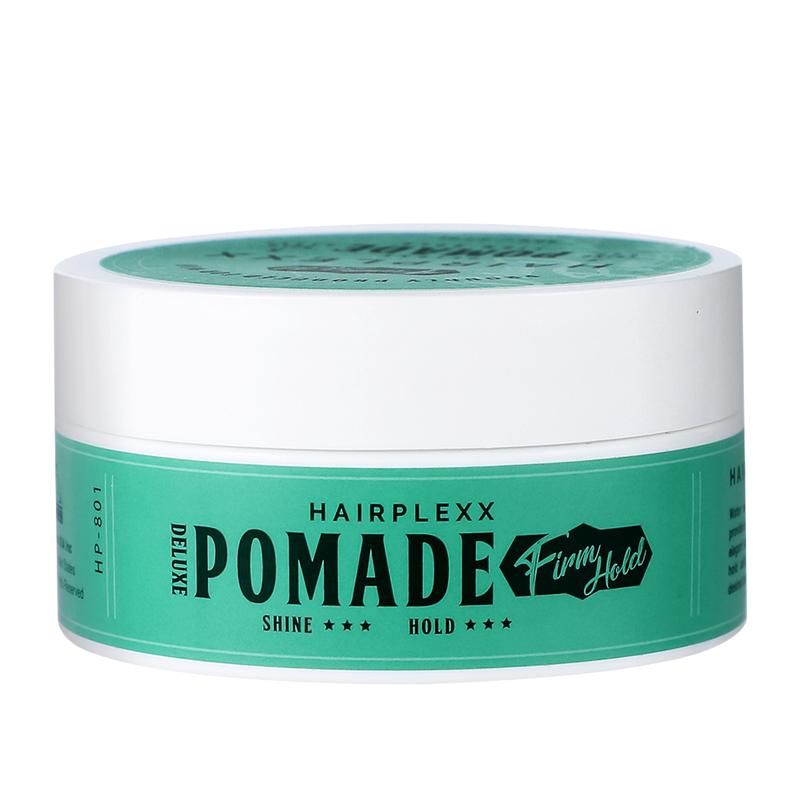 Hairplexx Pomade Edge Control Gel for both Men and Women - Create Hair Style with Shine Smooth & Moderate Hold, Paraben Free 80g (2.7 oz) Hair Styling