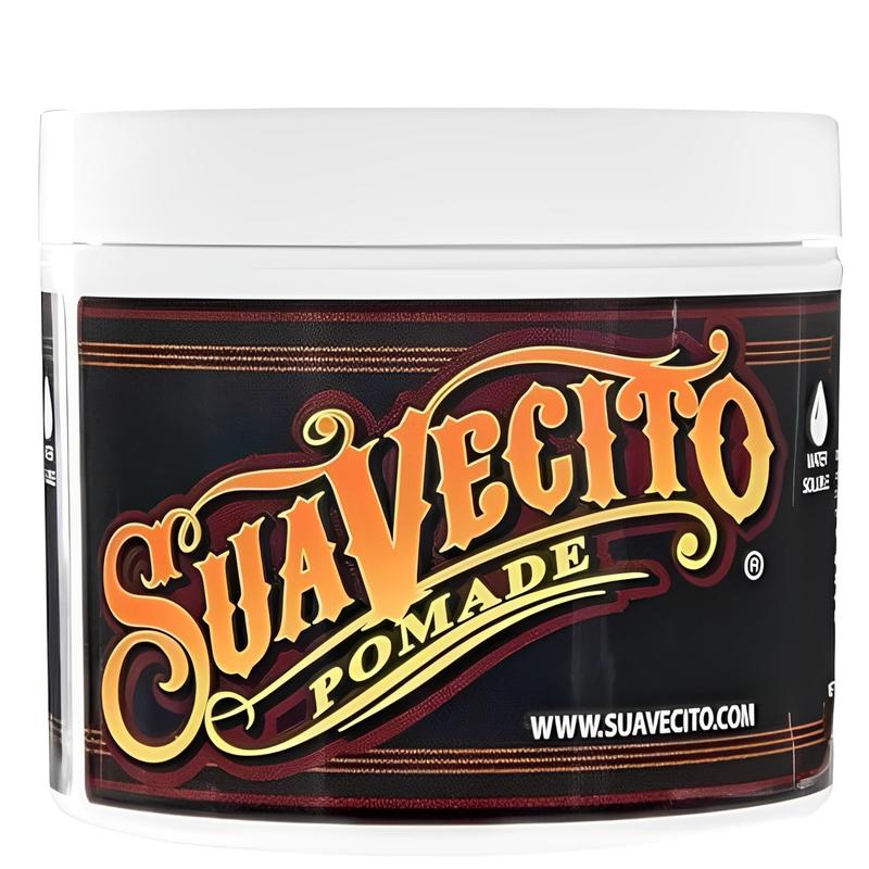 Suavecito Pomade Original For Men 4 oz, 1 Pack - Medium Shine Water Based Wax Like Flake Free Hair Gel  Cleansing Haircare Haircare Frizz Scent Handy