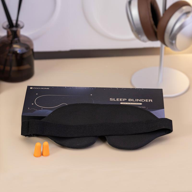 Memory Foam Sleep Mask - Comfortable & Adjustable for Ultimate Comfort