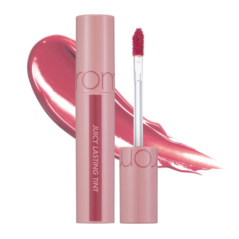 [rom&nd Official Shop] rom&nd Glossy Lip Combo (Juicy Lasting Tint 25 Bare Grape + Glasting Water Gloss 00 Meteor Track) romand  water gloss shade 00 meteor track