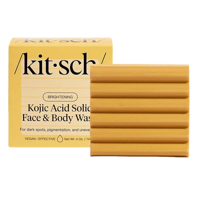 Brightening Kojic Acid Solid Face & Body Wash Soap