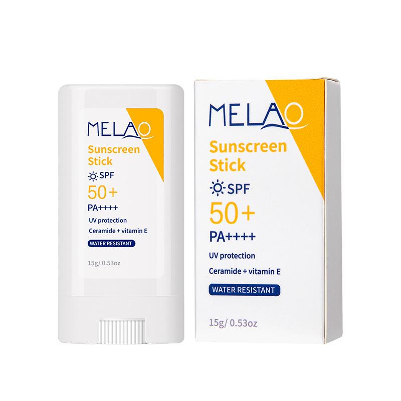 Sunscreen Stick,Water resistant,gently repair skin, protect sensitive skin,SPF 50+,PA 4+UV protection,Ceramide+vitaminE, Pocket portable-15g 0.53oz