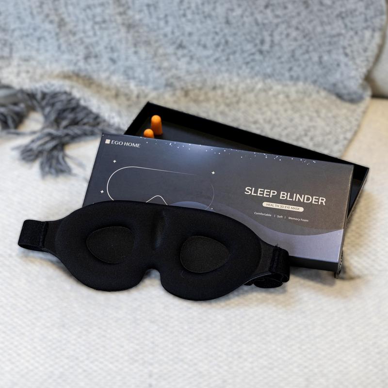 Memory Foam Sleep Mask - Comfortable & Adjustable for Ultimate Comfort